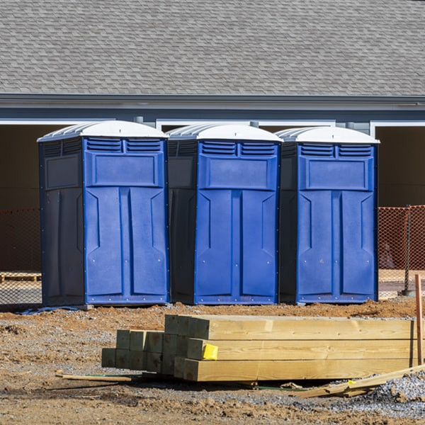 how do you dispose of waste after the porta potties have been emptied in Thermalito California